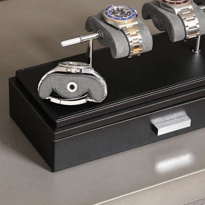 4 Watch Display (Black / Grey)