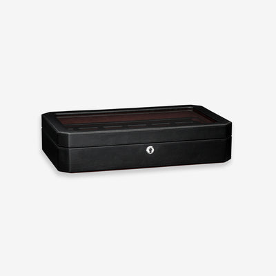 12 Slot Watch Box (Black / Red)
